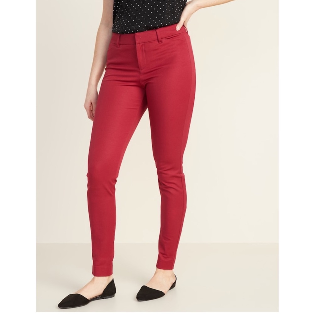 Old Navy Mid-rise Full-length Pixie Pants